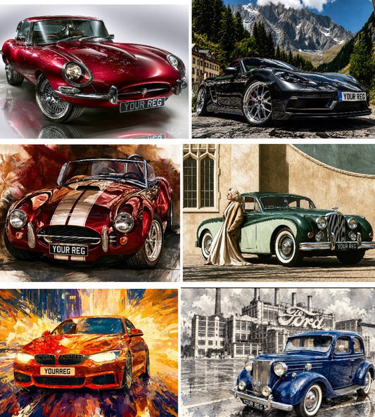 One Car, A Thousand Possibilities: Exploring Bespoke Automotive Art