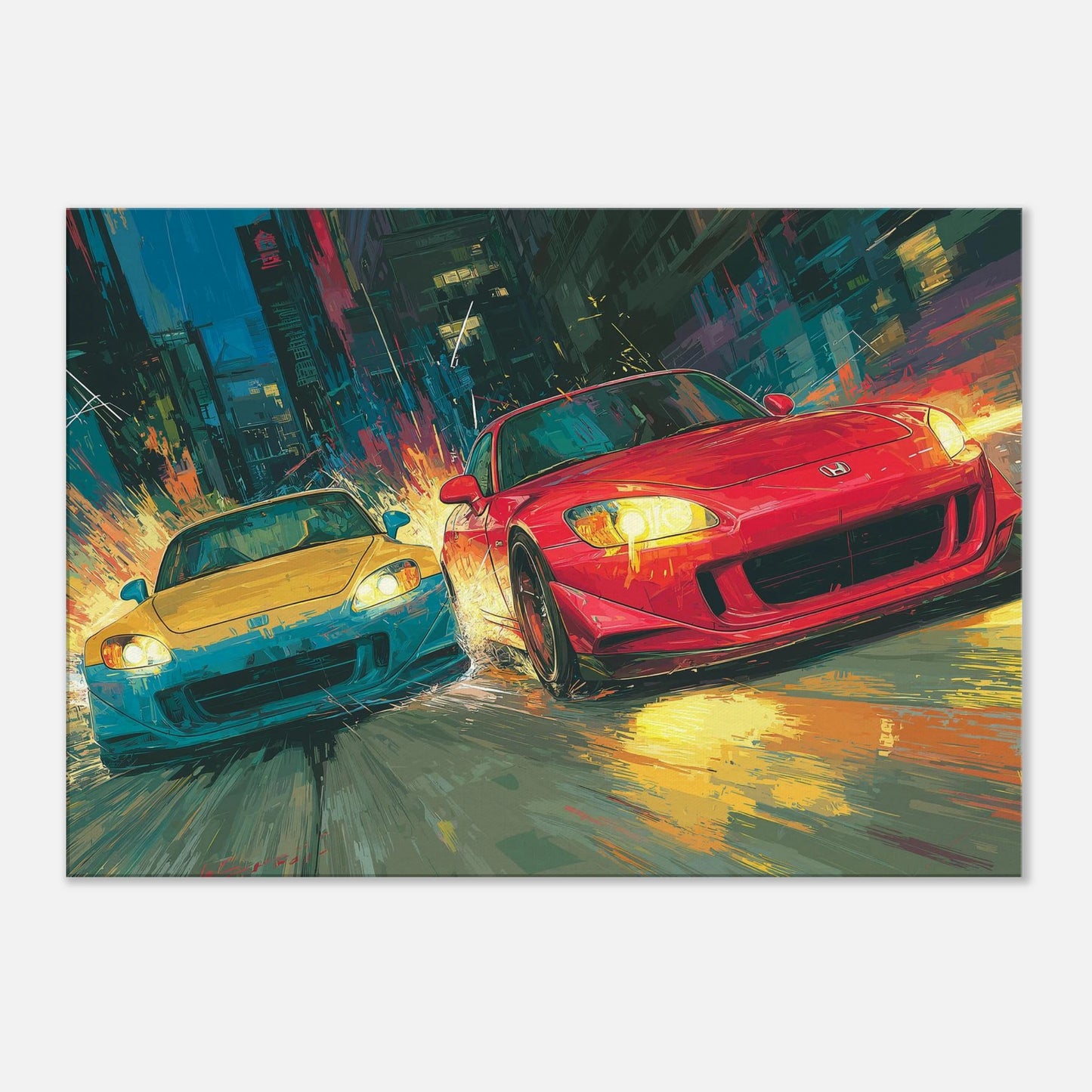 Street racing Honda S2000s 