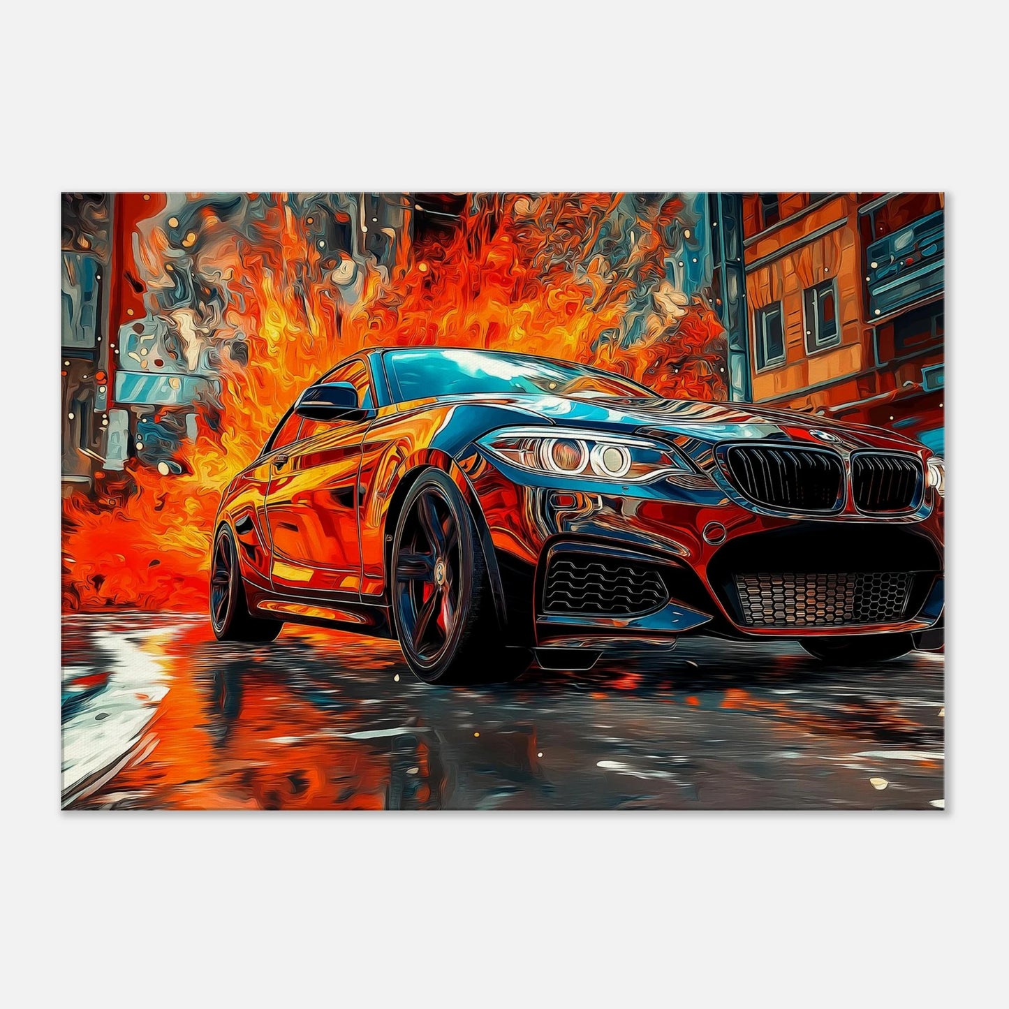 Black BMW M135i 