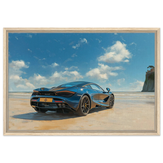 McLaren 720S on the beach