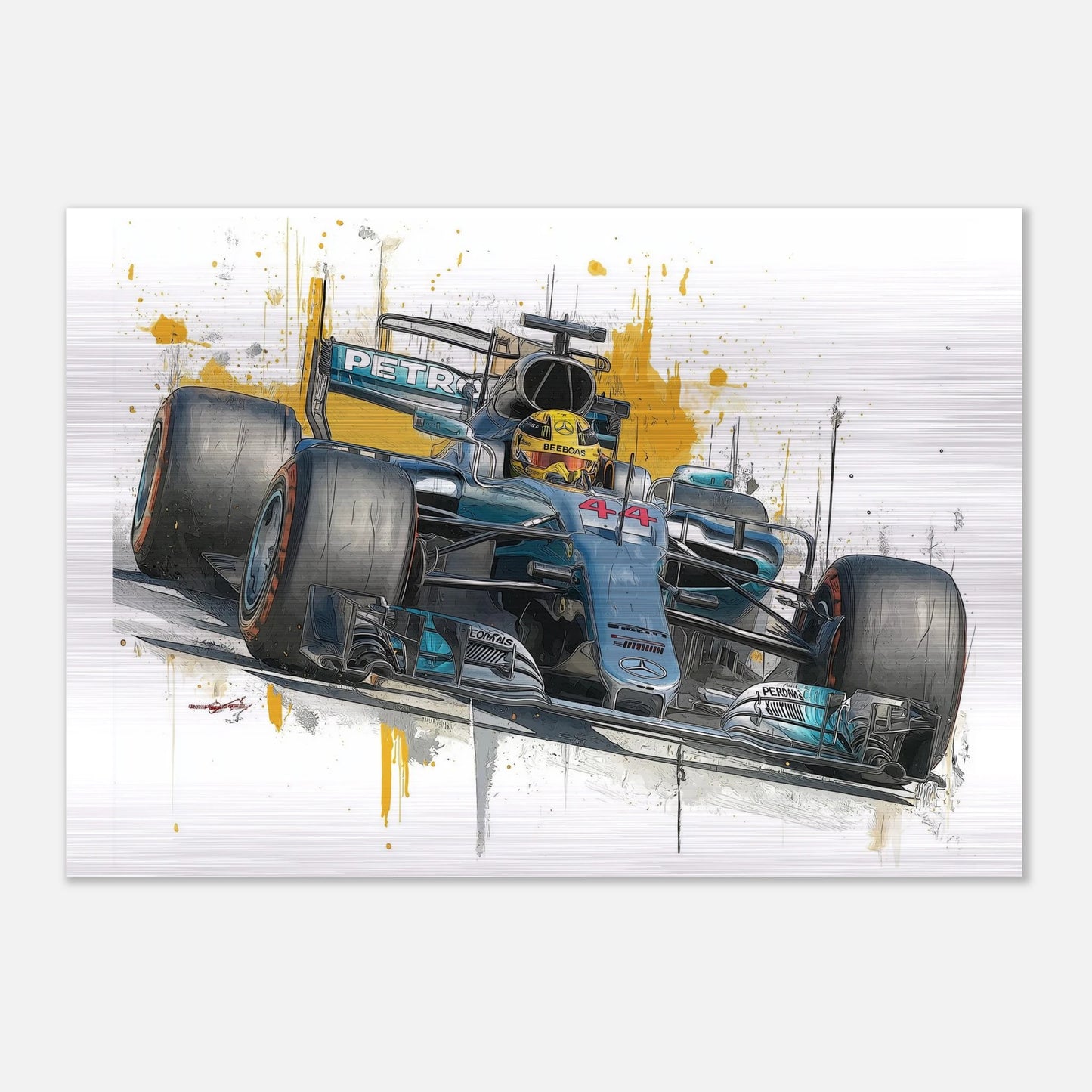 Lewis Hamilton #44 Mercedes F1