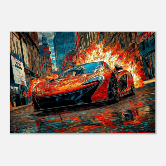 Red McLaren P1 