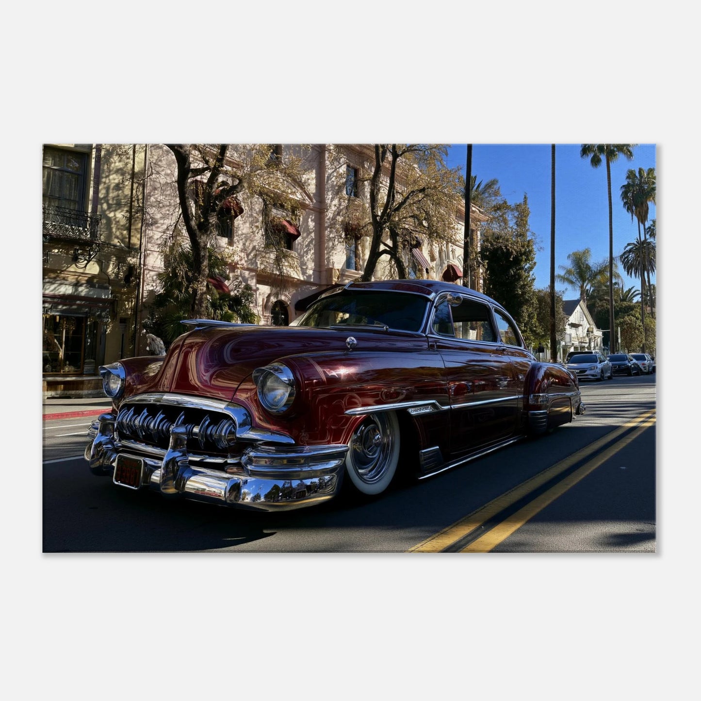 Classic American 'lead sled' custom